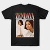 Zendaya Graphic 2026 Unisexs TShirt Unisex ONeck 100 Cotton Short Sleeve Y2k Oversized Fashion Popular Vintage Tee Fans Gifts