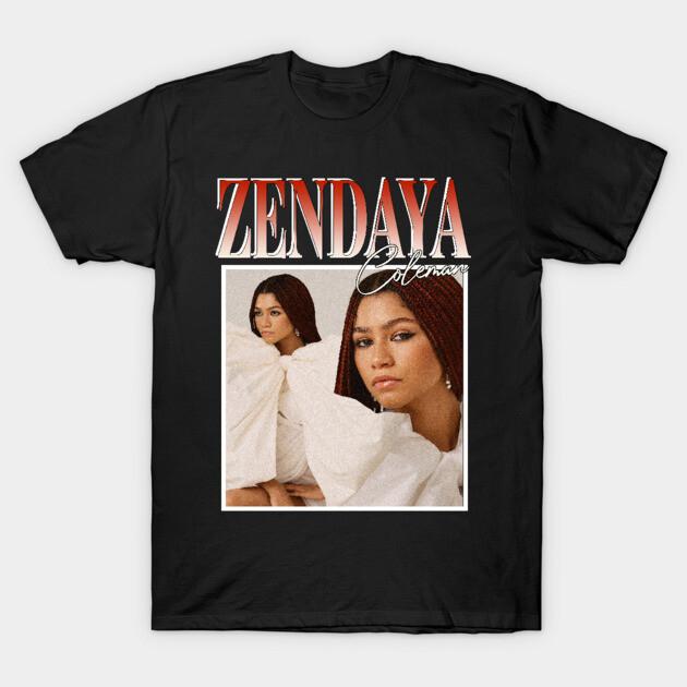 Zendaya Graphic 2026 Unisexs TShirt Unisex ONeck 100 Cotton Short Sleeve Y2k Oversized Fashion Popular Vintage Tee Fans Gifts