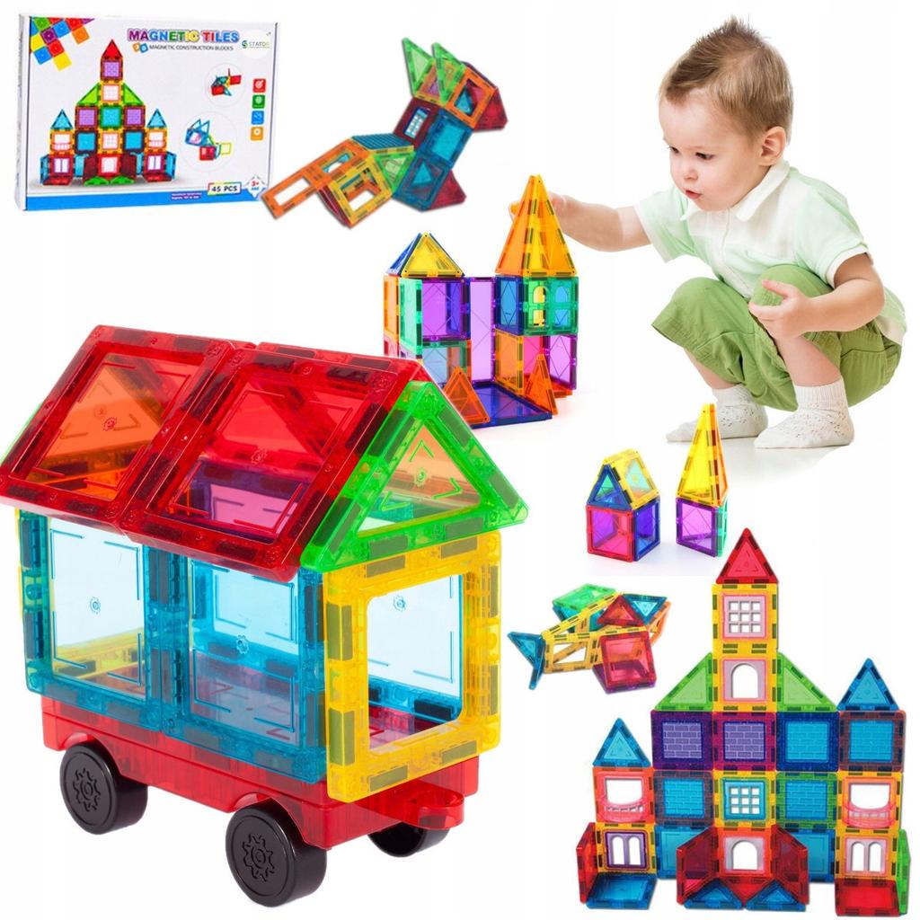 [PACZA] Magnetic blocks 45 pieces MAGNETIC Y277