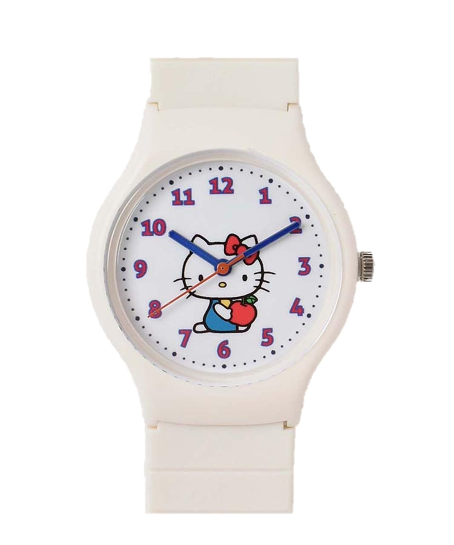 

Bleu Bleuet Sanrio Characters Rubber Strap Watch (Hello Kitty A)