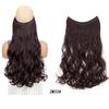 One-Piece Curly Clip-In Hair Extensions: High-Temperature Fiber for Enhanced Women's Volume
