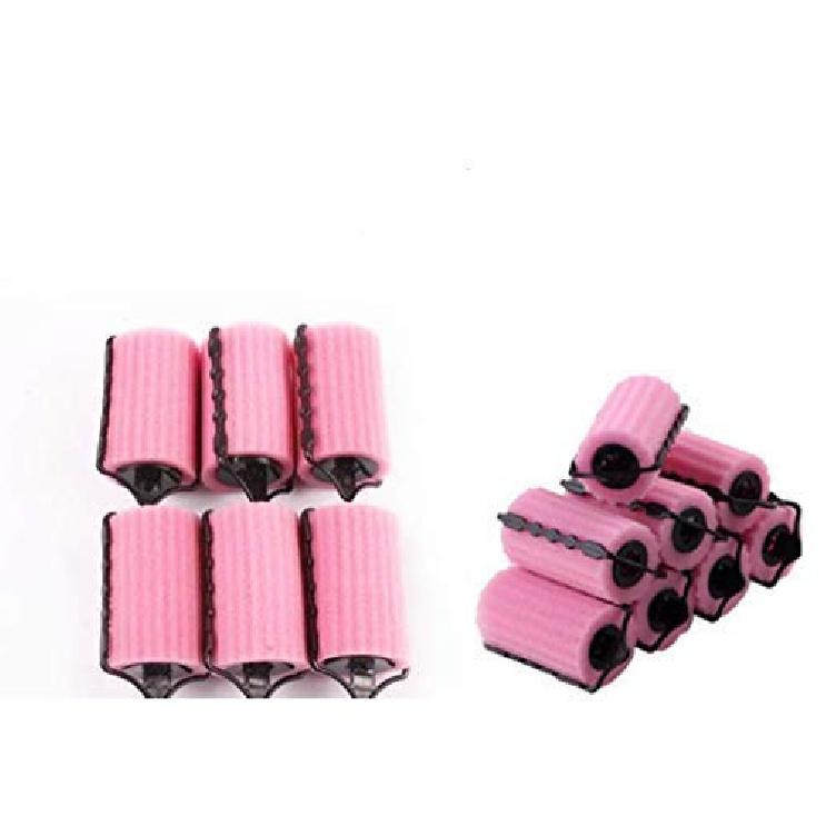 8pcs Hair Care Roller Style Sponge Does Not Hurt Hair Curler, Hair Rollers Rolls Styling Curler Tools Foam Self Lock Holder Bun, Easy DIY Natural Way