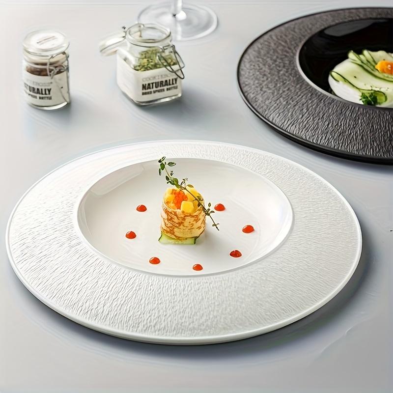 Nordic Style Ceramic Pasta Plate High End Home Use Soup Bowl Commercial Restaurant Wholesale