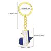 Guatemala Map Flag Keychain Ethnic Style Keyrings Jewelry Accessory for Bags