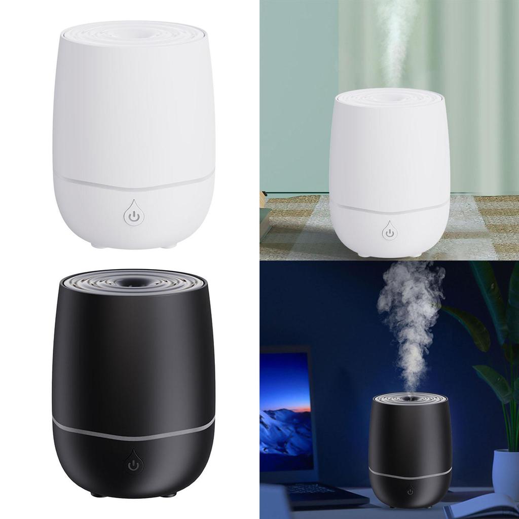 200ml Essential Oil Diffuser, Quiet Mist Spray Colorful Light Auto Off Protection Air Humidifier for