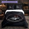 Biancheria da letto a tema Swansea City Set 3 Pezzi Copripiumino Biancheria da letto Decorativa Per Stanza Adolescenti Decorazione Casa
