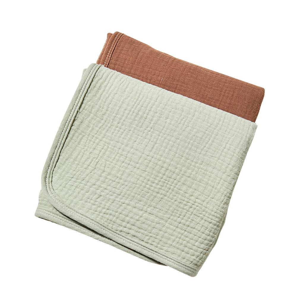 Soft Cotton Gauze Waterproof Changing Pad for Newborns | Breathable & Washable Portable Diaper Mat