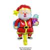 Christmas Cartoon Balloons: Santa, Snowman, Elk, Christmas Tree Decorations