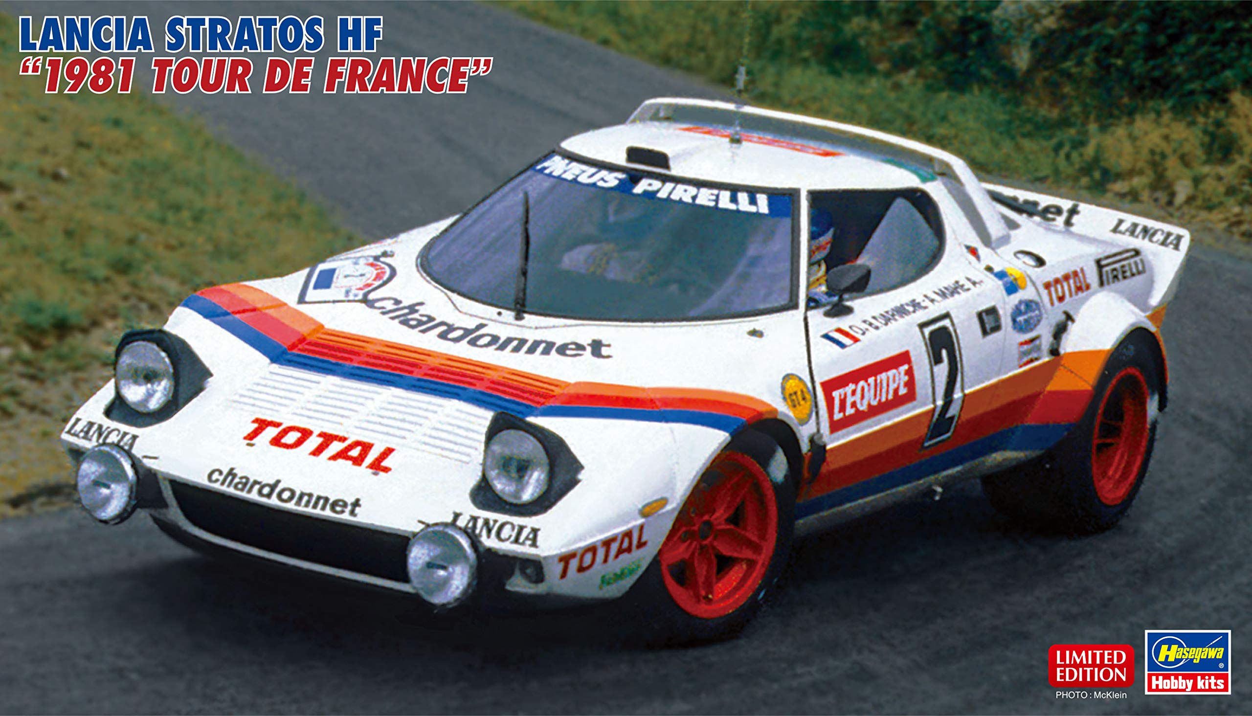 

Hasegawa Lancia Stratos HF 1981 Tour de France Plastic Model 20499 1/24