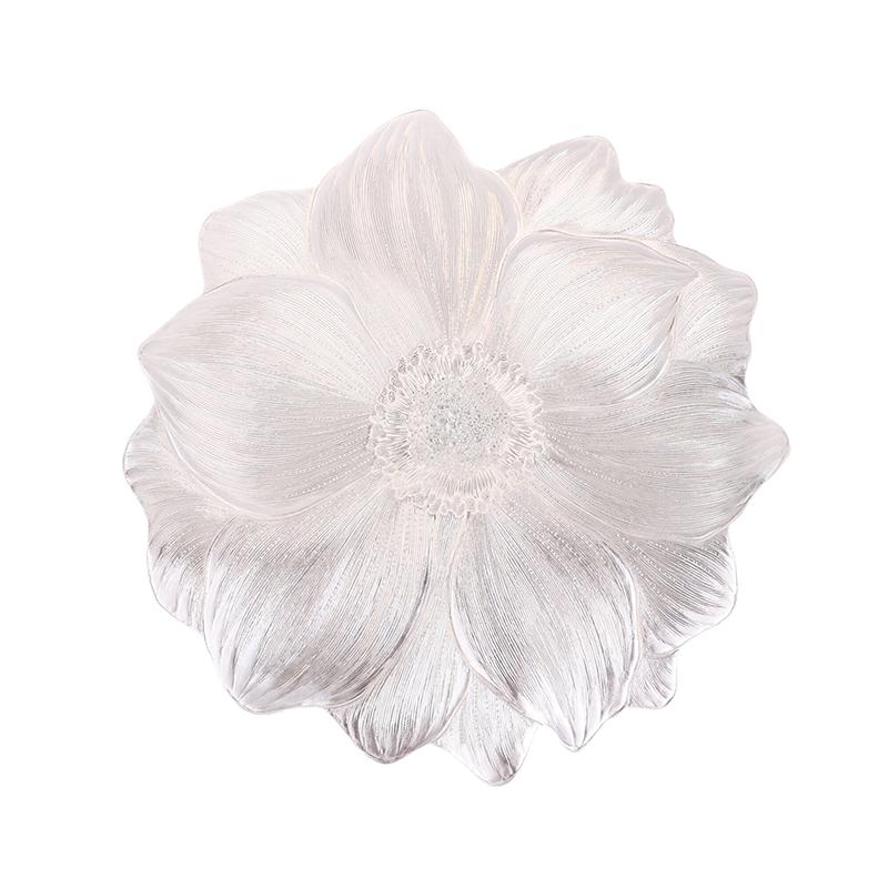 1Pc Lotus Shape Table Placemats Oil Heat Resistant Waterproof Washable PVC Heat Resistant Tableware Mat For Home Party Wedding