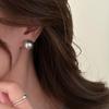 Elegant and Stylish Pearl Stud Earrings for Women. High-end, Minimalist, Exclusive and Simple Earrings.