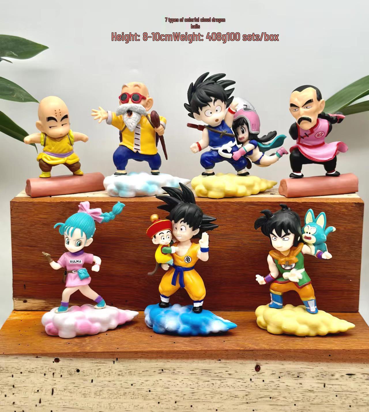 

Фігурки Dragon Ball в наявності: Ляльки-моделі Сон Гоку, Веджети, Фрізи, Маджіна, Прикраси для ігрових автоматів з кігтями