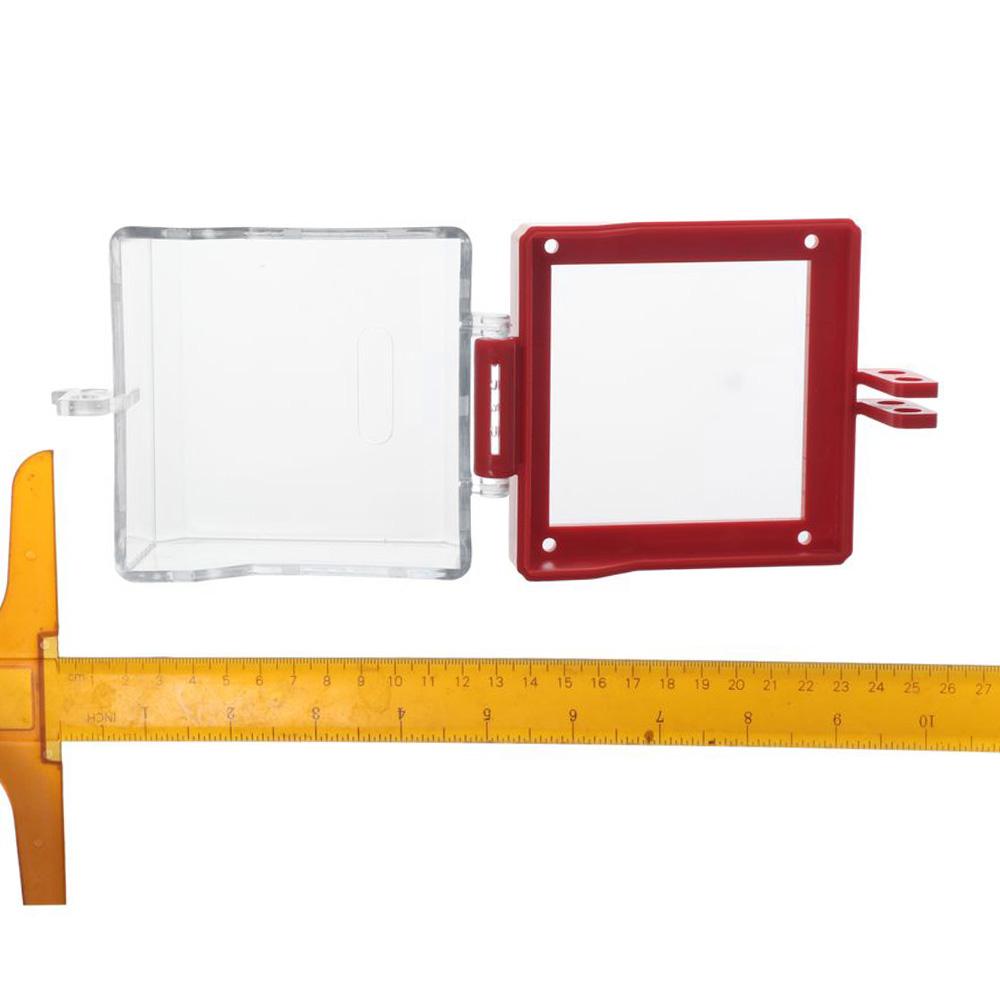 Red Transfer Switch Protective Cover Transparent Power Wall Switch Lock Cover  Electrician