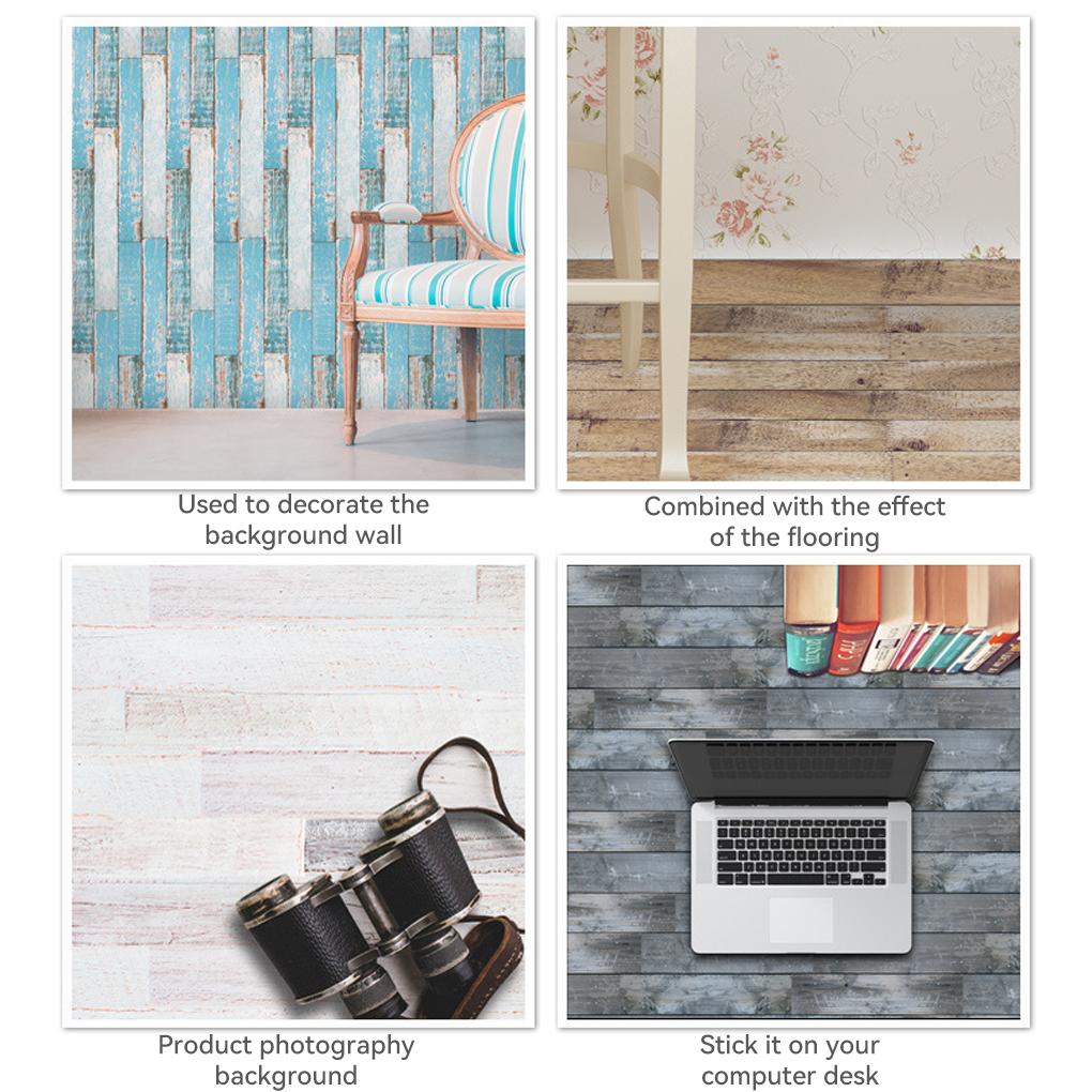 Self Adhesive Tile Floor Wall Sticker Paper DIY Home Kitchen Room Decor Vinyl