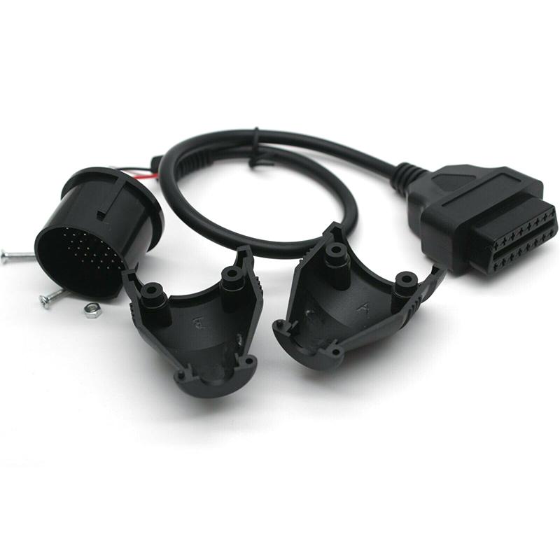 Car Diagnostic Connector OBD1 to OBD2 Connector Adapter 38 Pin OBDI Convert Cable for Mercedes Benz Car Diagnostic Cable Adapte