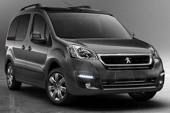PEUGEOT Partner Tepee - CHROME GRILL Grille Strips