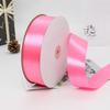 Single Face Ribbons 100% Polyester 20 Solid Color 4 cm Wide Ribbon 100Y for Birthday Decoration