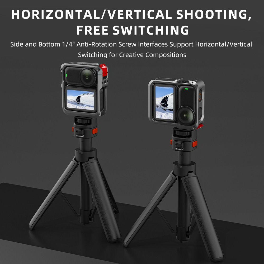 Quick Release Metal Rabbit Cage Expansion Protection for DJI Osmo Nano Action Camera Accessories