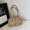New Ladies Pillow Shaped Fashion Single Shoulder Bag Semi-Circle Bright Surface Casual Women's Bag