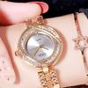 Women'S Steel Belt Watch, Ultra-Thin Girlfriend Student Watch, Fashionable Waterproof Quartz Women'S Watch