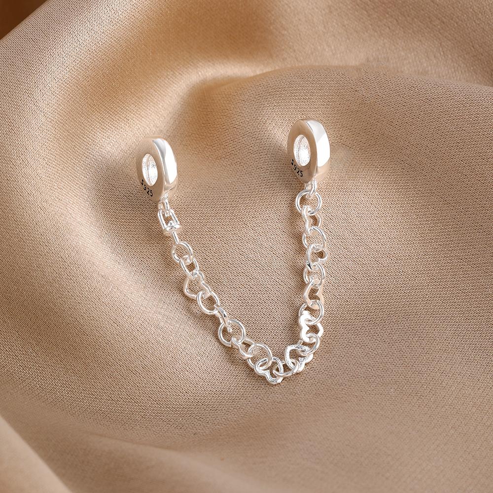 925 Silber Charms Passend für Original Armband Damen Schmuck Geschenk Schmetterling Stern Mond Herz Liebe Klemme Perlen Sicherheitskette Anhänger