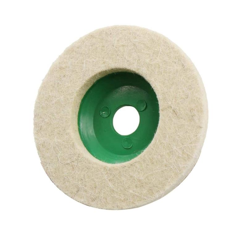 Multipurpose Wool Polishing Wheel Pad 100mm Grinder Abrasive Tool Easy to Use for Automotive Metalwork Stone Surfaces
