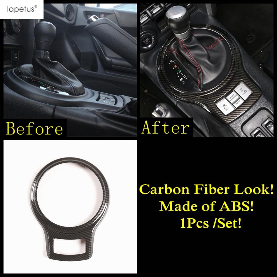 Carbon Fiber Accessories For Subaru BRZ / Toyota GT86 2013 -  Central Control Strip Gear Panel AC Air Handle Bowl Cover Trim