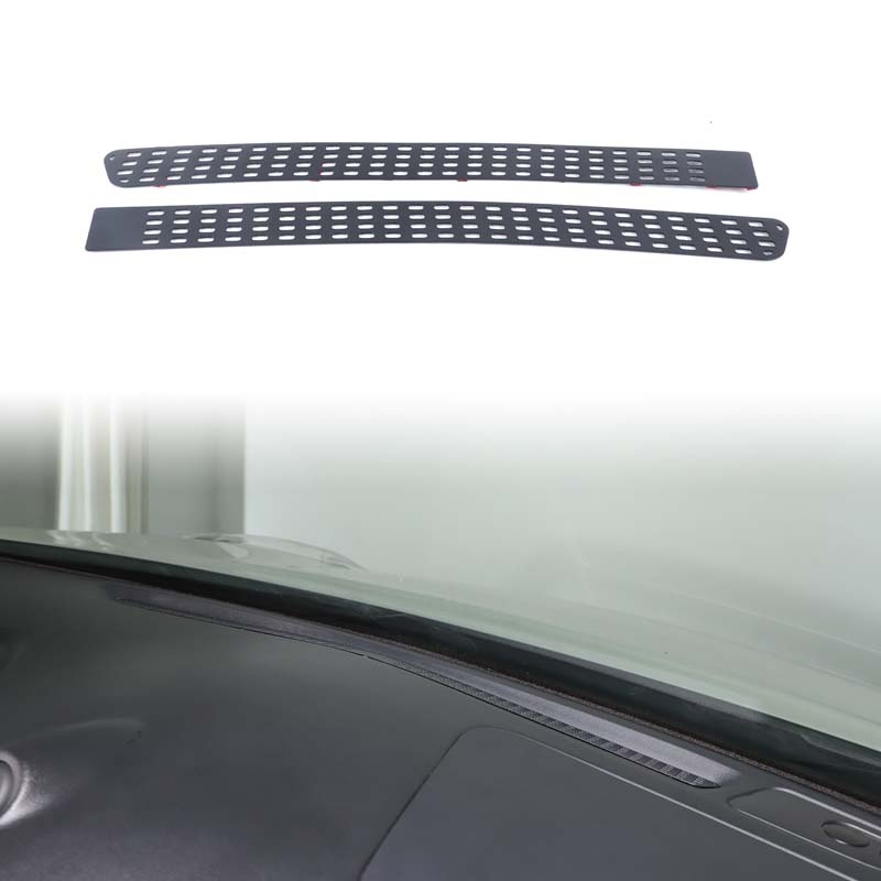 For 2011-2019 Nissan Juke For Infiniti ESQ Aluminum Alloy Instrument Panel Air Outlet Anti Blocking Mesh Cover Car Accessories