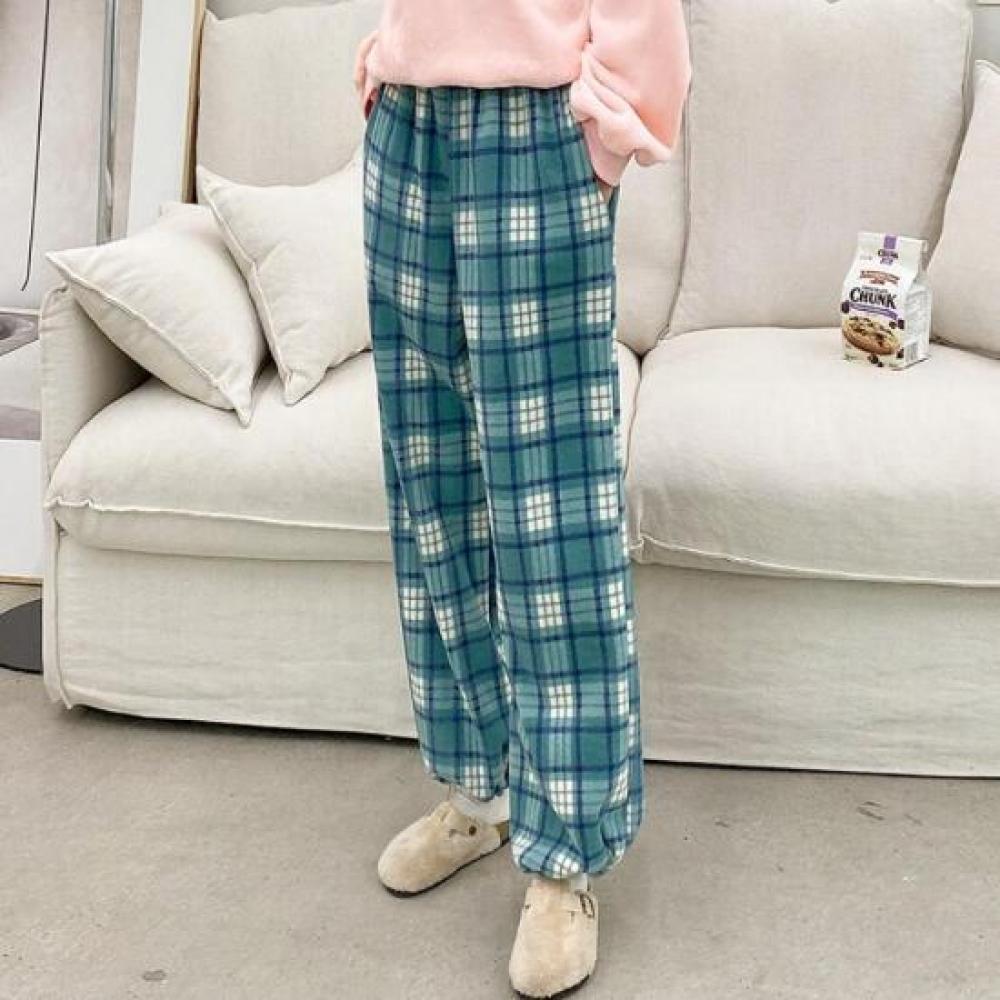New Arrivals Open Run Women Fleece Lounge Wear Dress Pants Joggers Winter