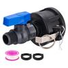 AEE4-IBC Tote Adapter, 2 Inch Cam Lock For 275-330 Gallon IBC Tote Tank, IBC Tote To Garden Hose Fittings Adapter