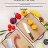 KOBACH Double-Sided Bamboo Cutting Board