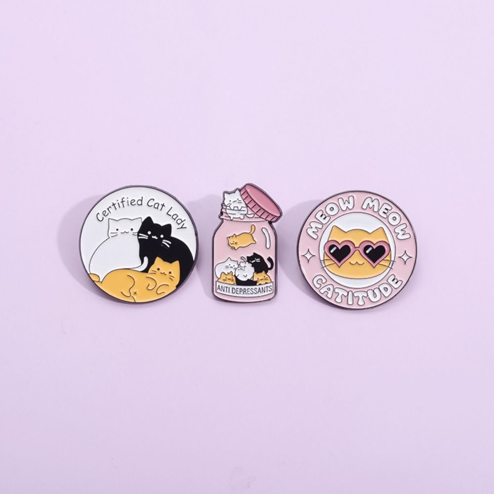 Badge Bottle Gift Jewelry Mental Heath Metal Badge Clothing Accessories New Enamel Pin Brooch