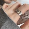Promotion  Trendy Square Crystal Thai Silver Female Finger Ring For Women Never Fade Hand Accessories Gifts