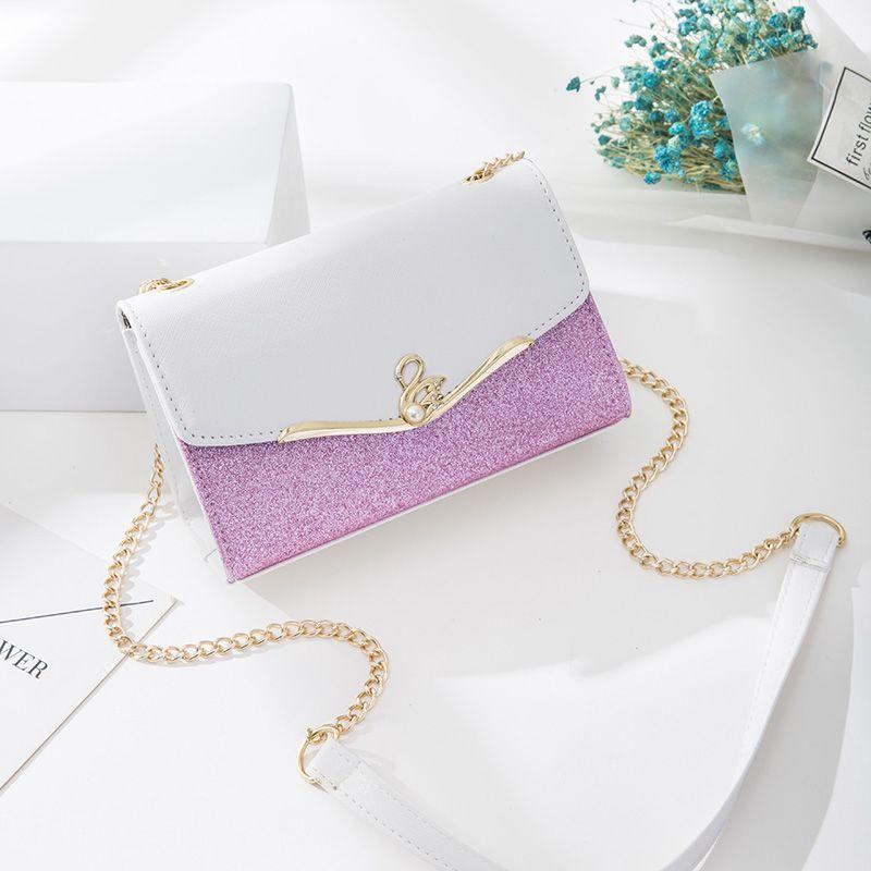 

Новая модная сумка-цепочка розовый