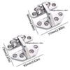 316 Stainless Steel Boat Hinge Heavy-Duty Flip Hinge Stainless Steel Hinge Shaped Strap Butterfly Hinge Furniture Hinge Yacht
