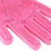Multifunctional Silicone Environmental Heat Protection Washing Kitchen Cleaning Gloves