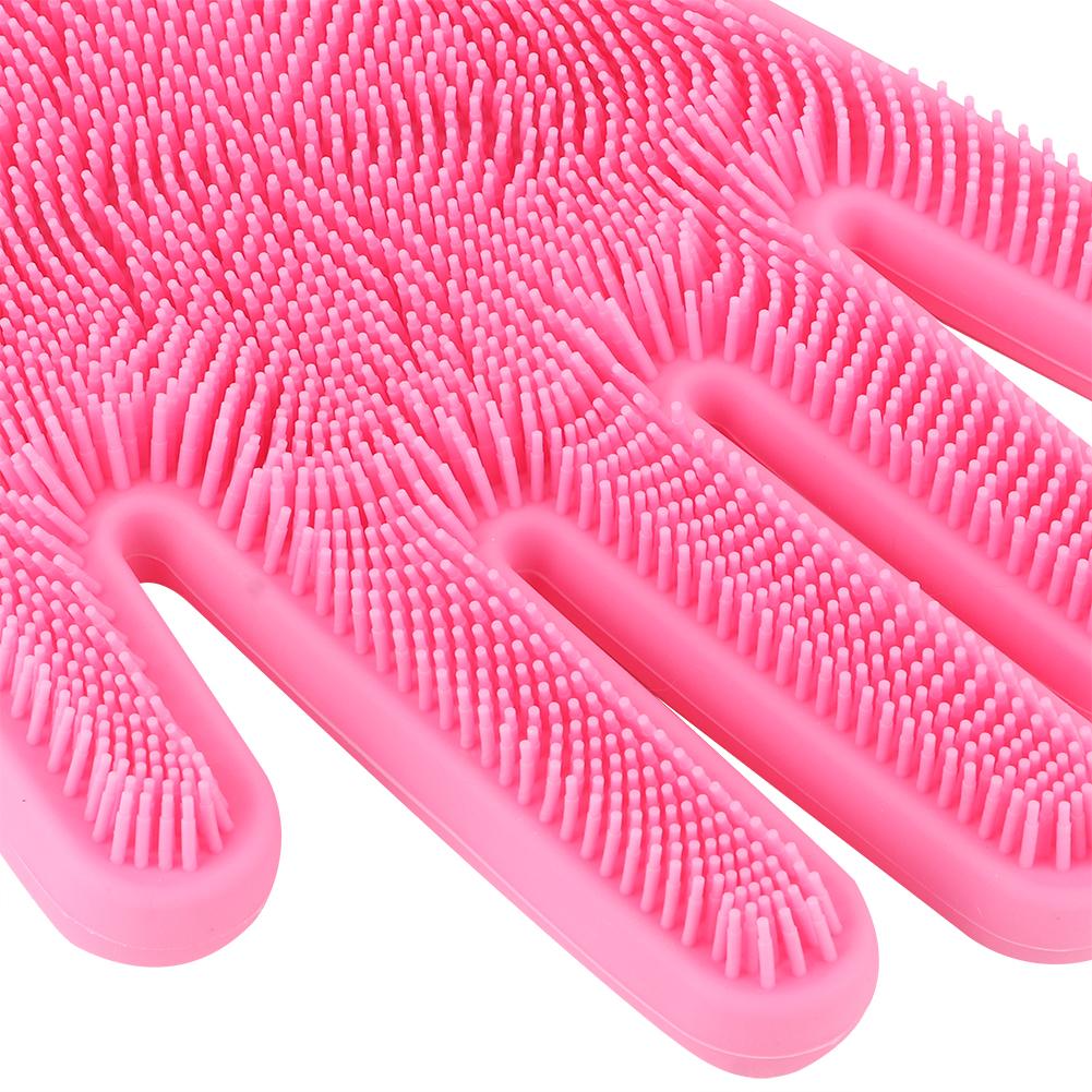 Multifunctional Silicone Environmental Heat Protection Washing Kitchen Cleaning Gloves