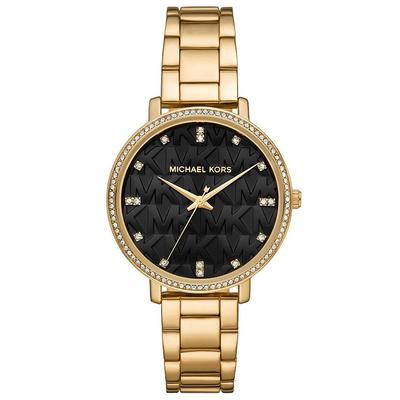 Michael Kors MK4593 Pyper Black MK mustriga naiste käekell