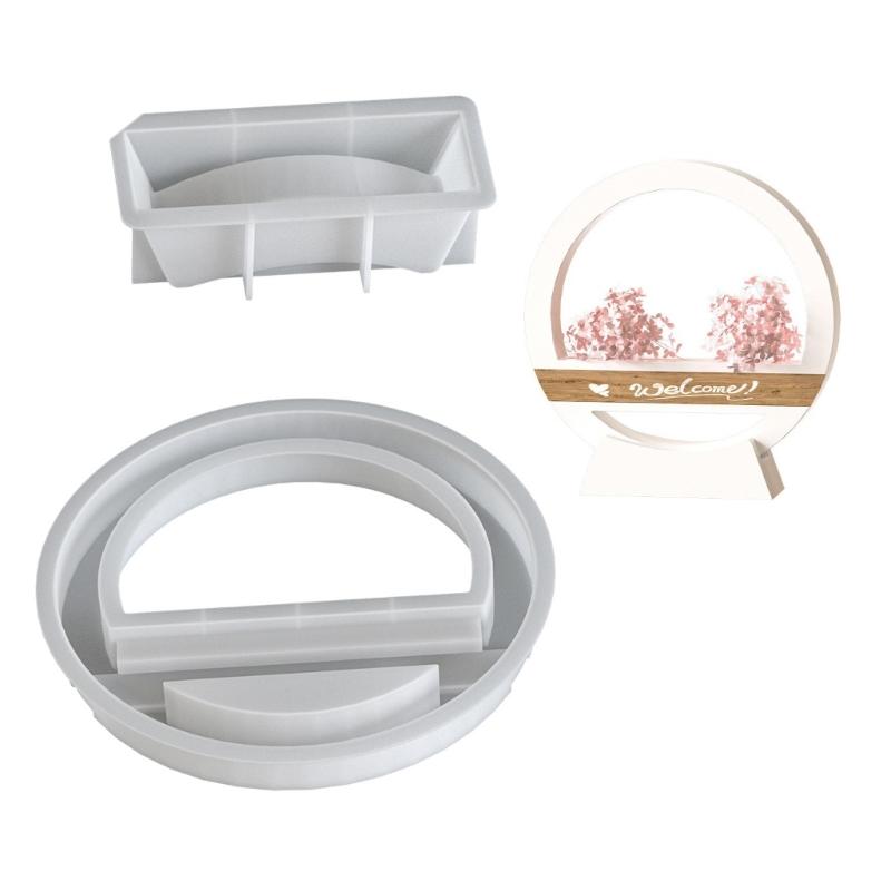 

Round/Heart Shape Silicone Mold Jewelry Making Tool Adds a Touch of Fun to Any Room or Craft Project Silicone Texture