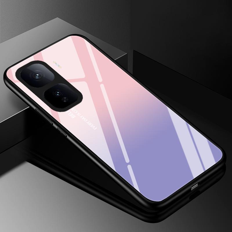 Tempered Glass Phone Case For vivo iQOO Neo 10 Pro Luxury Hard Back Bumper Cover for Vivo iQOO Neo 10  Capa Neo10 / Neo 10Pro