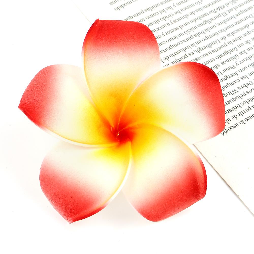 10PCs Foam Aritificial Flowers Heads For Home Decor Fake Flowers Hawaiian Beach Party Wedding Decoration Craft Gifts Accessories