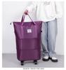 Expandable Waterproof Yoga & Travel Bag with Universal Wheels and Wet/Dry Separation