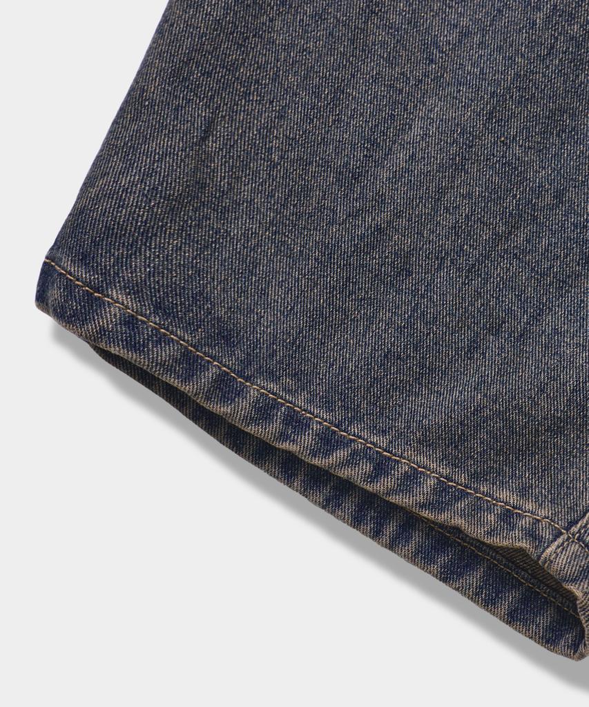Dimiteulibeullaeg Asi Essential Curved Balloon Denim Pants_Yellow Wash