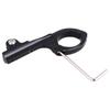Bike Camera Holders Mounts 25.4Mm 31.8Mm Bicycle Handlebar Metal Alloy Pole Clamp Mount Adapter For Gopro Hd Hero / Motorcycle Motorbike Black