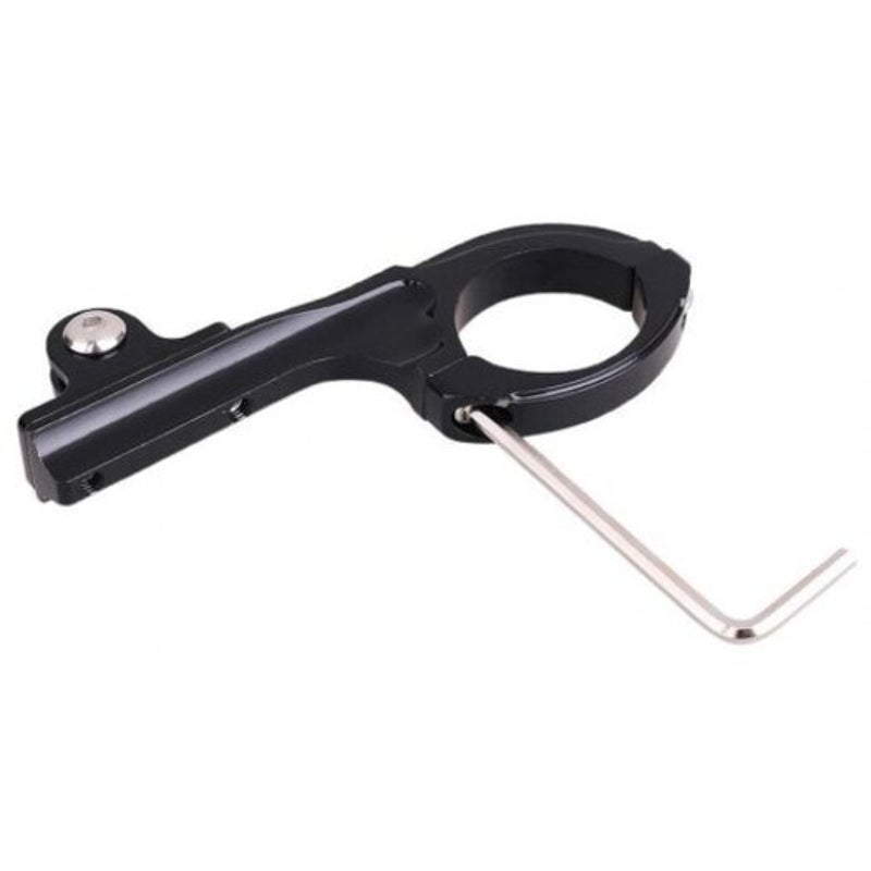 Bike Camera Holders Mounts 25.4Mm 31.8Mm Bicycle Handlebar Metal Alloy Pole Clamp Mount Adapter For Gopro Hd Hero / Motorcycle Motorbike Black