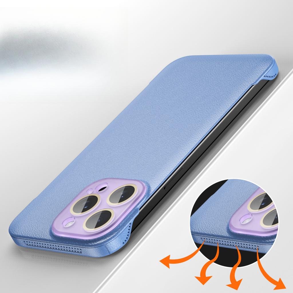 Suitable for The Bezel-less and Peel-textured IPhone Case of The IPhone 15, and The Ultra-thin Heat Dissipation of The IPhone 14promax