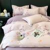 Grace Silver Fu Jin All-Cotton Four-Piece Bedding Set