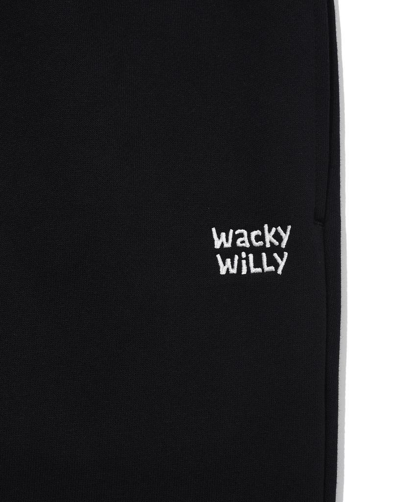 Wacky Willy Signature Sweat Jogger Pants Black