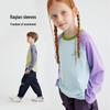 Children's Raglan Sleeve Color-Block Long-Sleeve T-Shirt