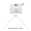 E27 Infrared Induction Lamp Socket Holder for Motion Sensor Lighting with Adjustable Timer and Detection Distance